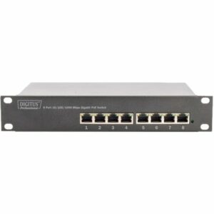 Digitus Commutateur Gigabit Ethernet PoE 10 po 8 ports