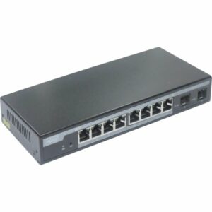 Digitus Switch géré Gigabit PoE L2 à 8 ports + 2 SFP