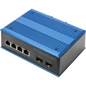 Digitus Commutateur Gigabit Ethernet PoE industriel 4+2 ports
