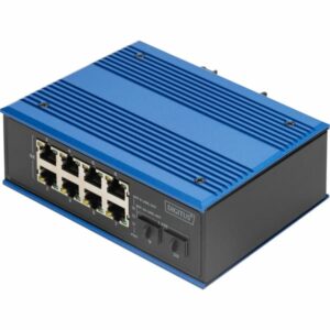 Digitus Commutateur Gigabit Ethernet PoE industriel 8+2 ports