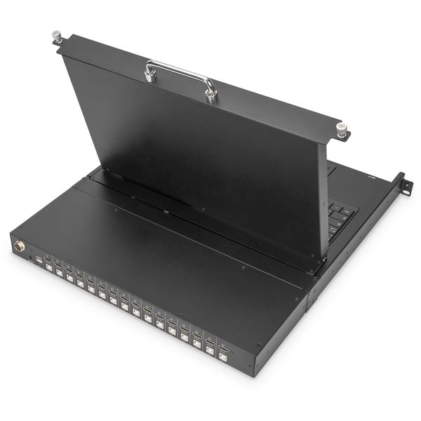 Digitus Console KVM LCD HD modulaire avec écran TFT 17" 16 ports HDMI – Image 3
