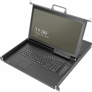 Digitus Console KVM LCD HD modulaire avec écran TFT 17" 1 port VGA