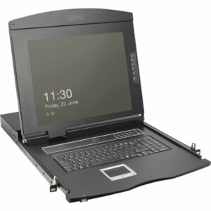 Digitus Console KVM LCD HD modulaire avec écran TFT 19" 1 port VGA