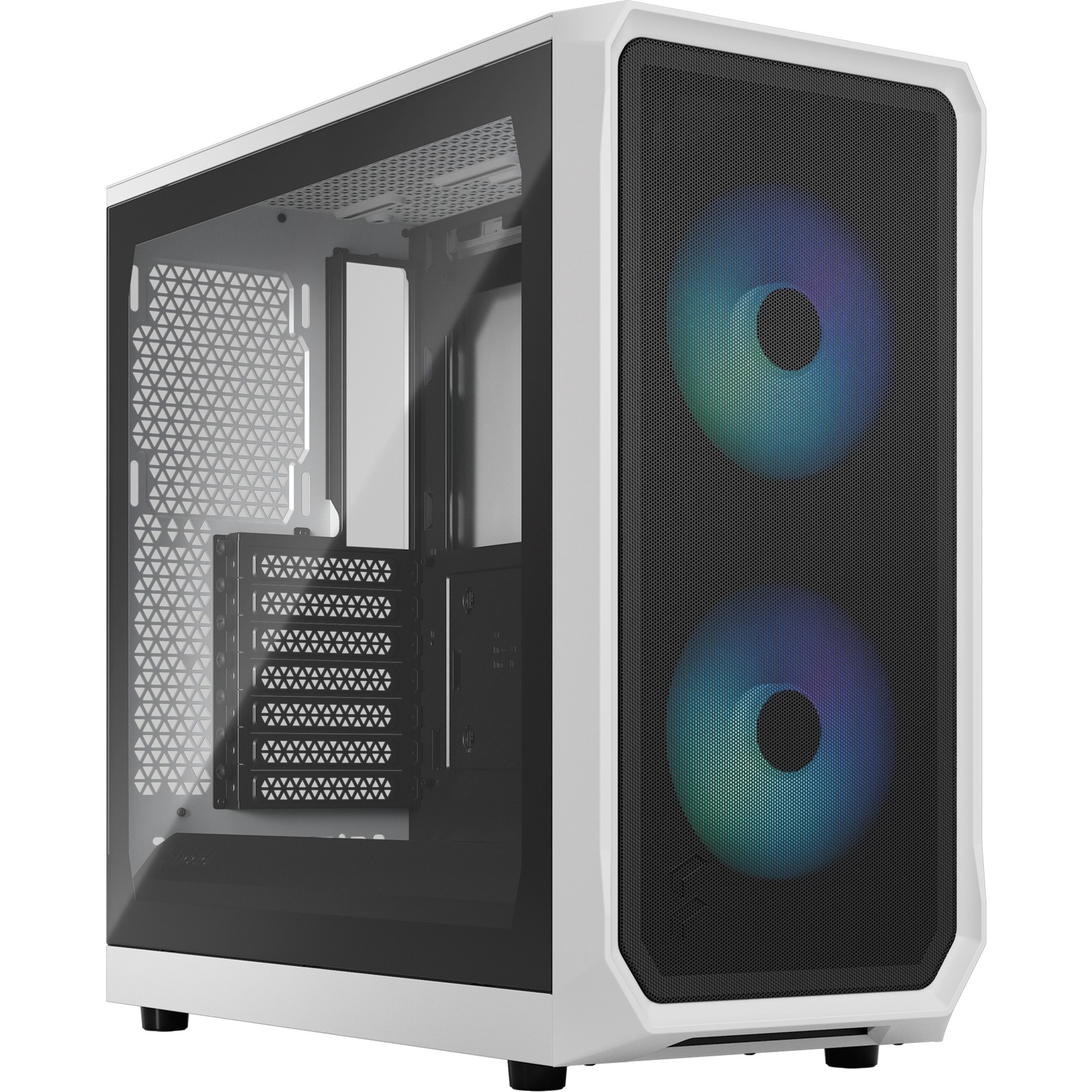 Fractal Design Focus 2 RGB Blanc TG Clear Tint