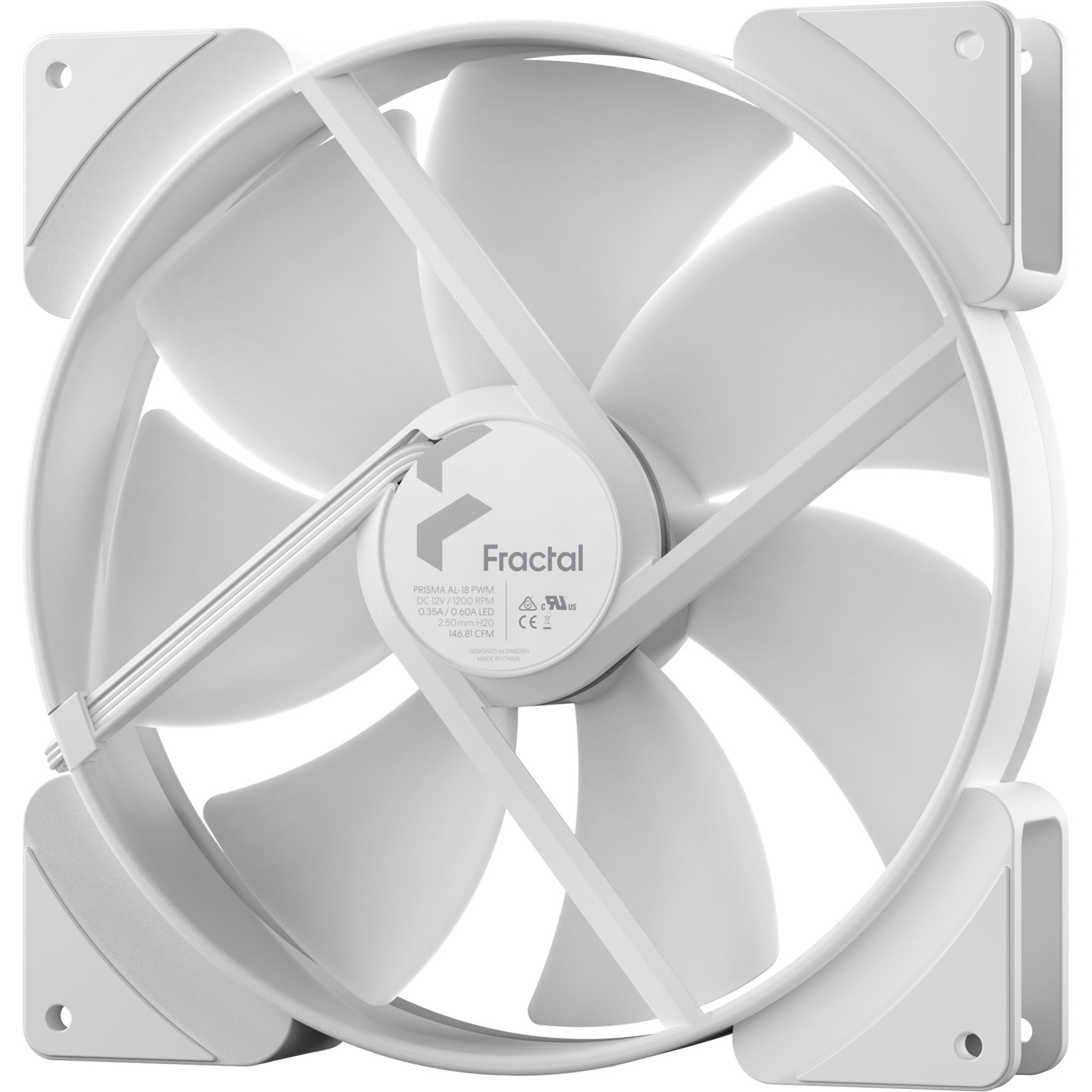 Fractal Design Prisma AL-18 ARGB PWM Blanc – Image 4