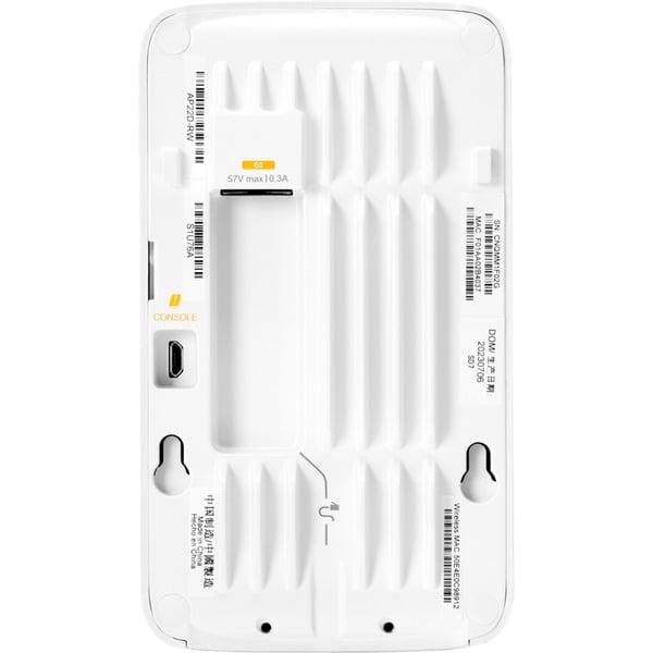 Hewlett Packard Enterprise Point d'accès Instant On réseau Double radio 2x2 Wi‑Fi 6 (RW) AP22D – Image 4