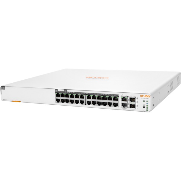 Hewlett Packard Enterprise Aruba Instant On 1960 24G 20p Class4 4p Class6 PoE 2XGT 2SFP+ 370W Géré – Image 2