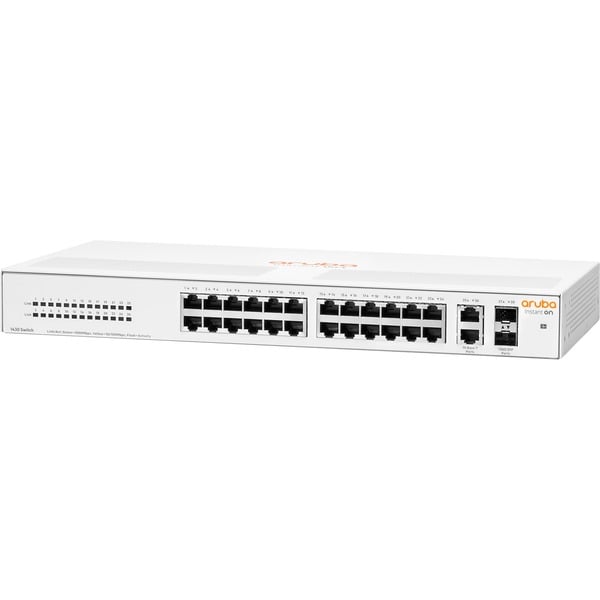 Hewlett Packard Enterprise Commutateur Instant On réseau 26 ports Gigabit 2 ports SFP 1430 – Image 2