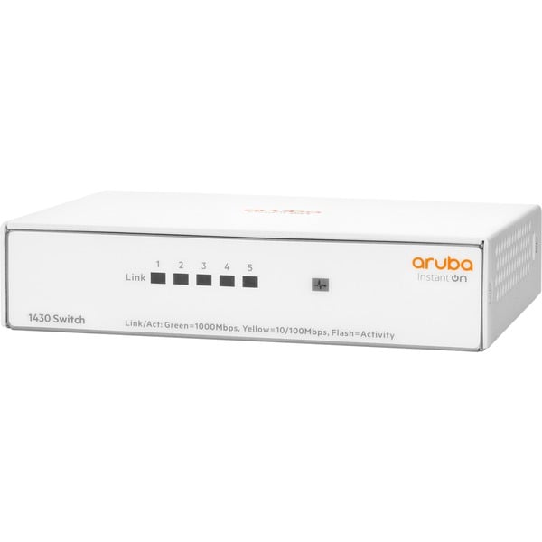 Hewlett Packard Enterprise Commutateur Instant On réseau 5 ports Gigabit 1430 – Image 2