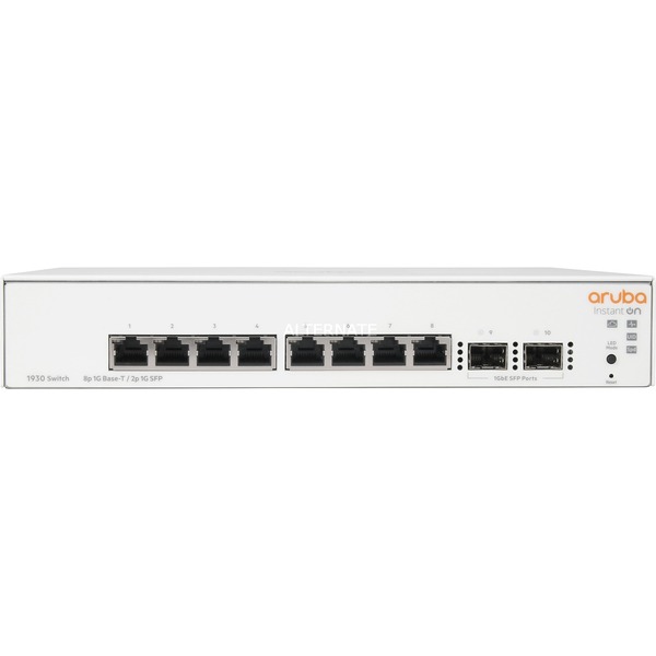 Hewlett Packard Enterprise Aruba Instant On 1930 Géré L2+ Gigabit Ethernet (10/100/1000) 1U Blanc – Image 2