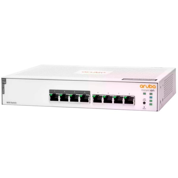 Hewlett Packard Enterprise Aruba Instant On 1830 8G 4p Class4 PoE 65W