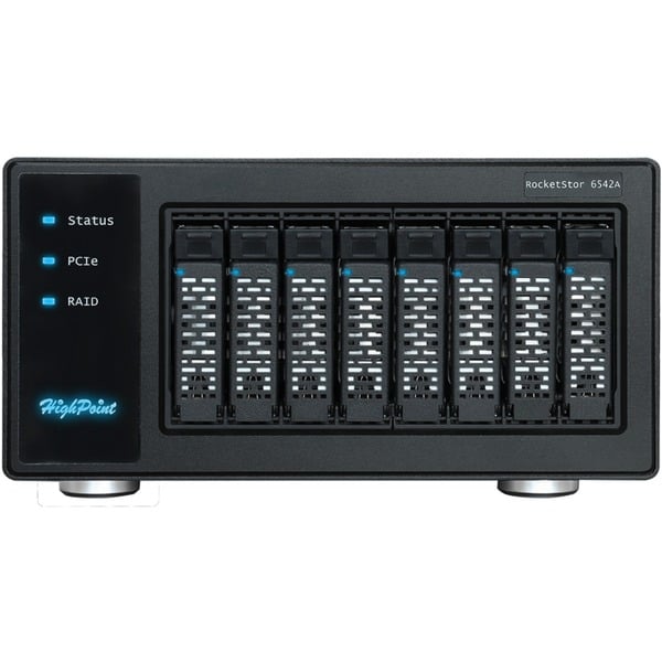 HighPoint RocketStor 6542AW 8x U.2/U.3 Bay to PCIe 4 – Image 2