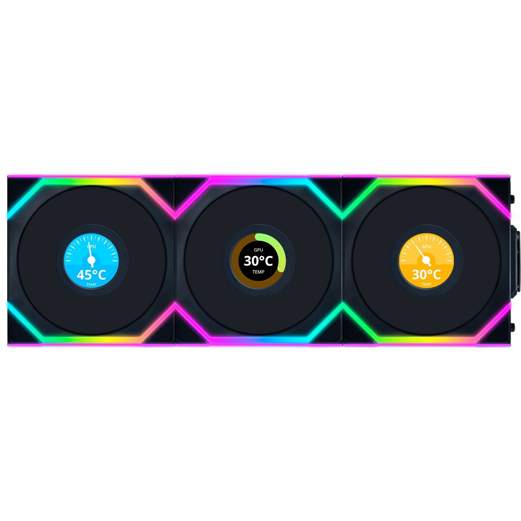 Lian Li UNI FAN SL120 LCD Wireless – Image 2