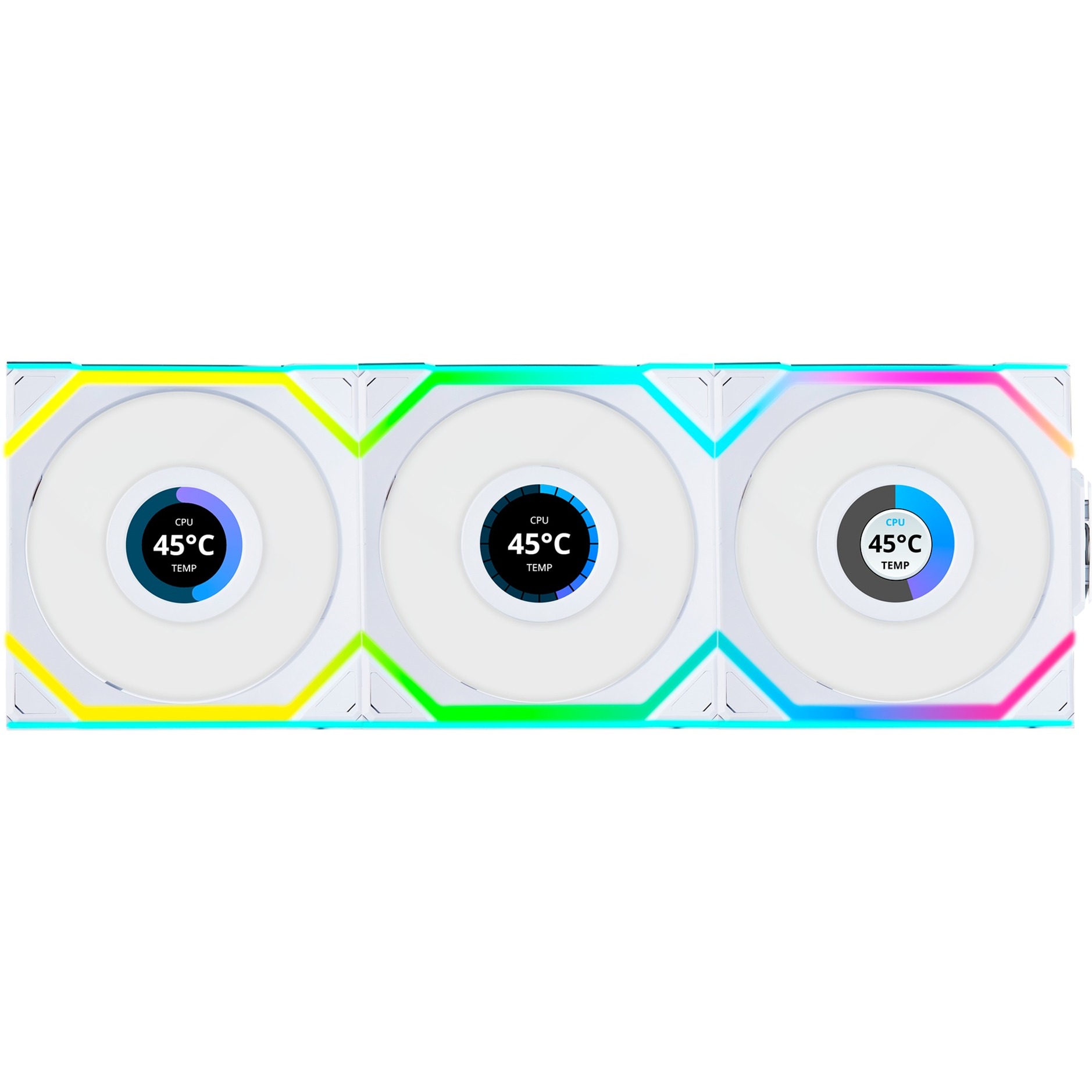 Lian Li UNI FAN SL120 LCD Wireless – Image 2