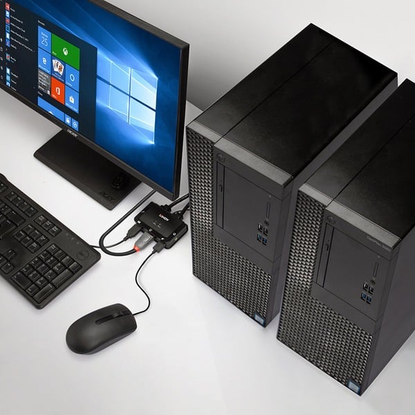 Lindy Switch KVM 2 Ports DisplayPort 1.2 – Image 4