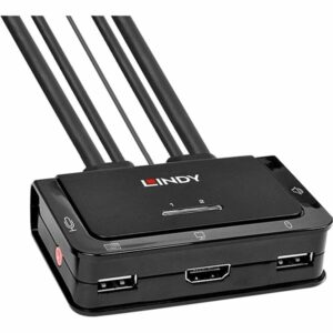 Lindy Switch KVM 2 ports HDMI 4K60