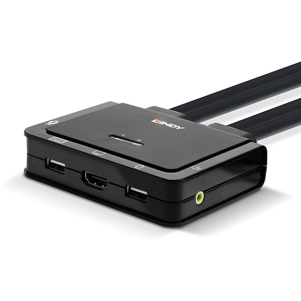 Lindy Switch KVM 2 ports HDMI 4K60 – Image 2