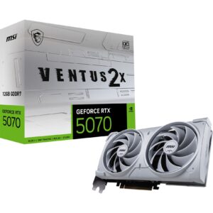 MSI GeForce RTX 5070 12G VENTUS 2X OC WHITE