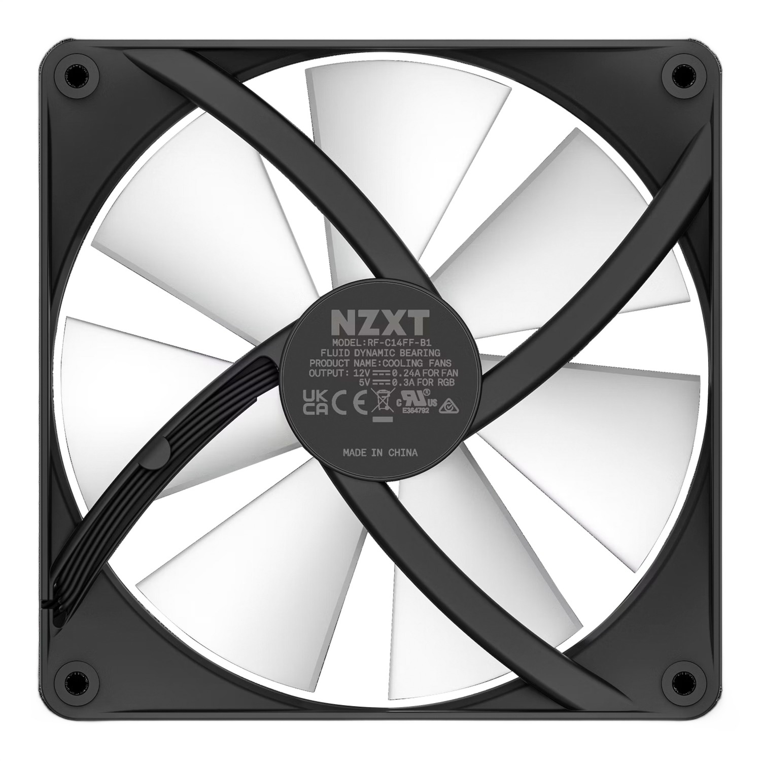 NZXT F140 RGB Core Single 140x140x26 – Image 4