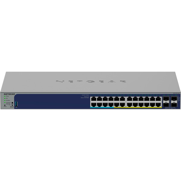 Netgear Commutateur intelligent 24 ports Gigabit PoE+ et PoE++ GS728TXUP – Image 2