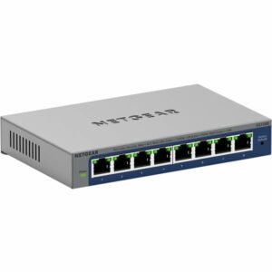 Netgear GS108Ev4 Non-géré L2/L3 Gigabit Ethernet (10/100/1000) Gris