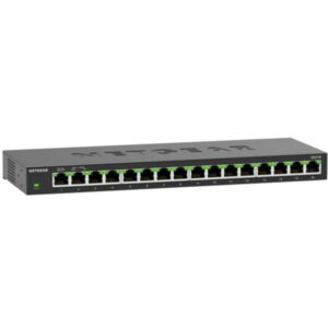 Netgear GS316 Non-géré L2 Gigabit Ethernet (10/100/1000) Noir