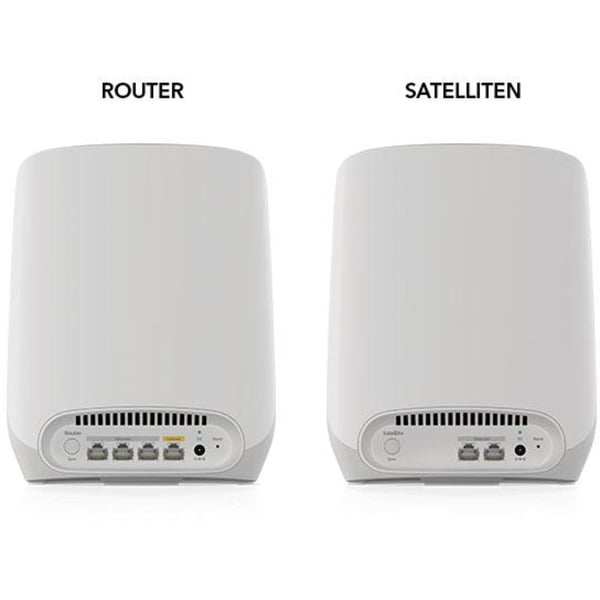 Netgear Orbi WiFi6 Tri-Band Mesh System 2er Set – Image 2