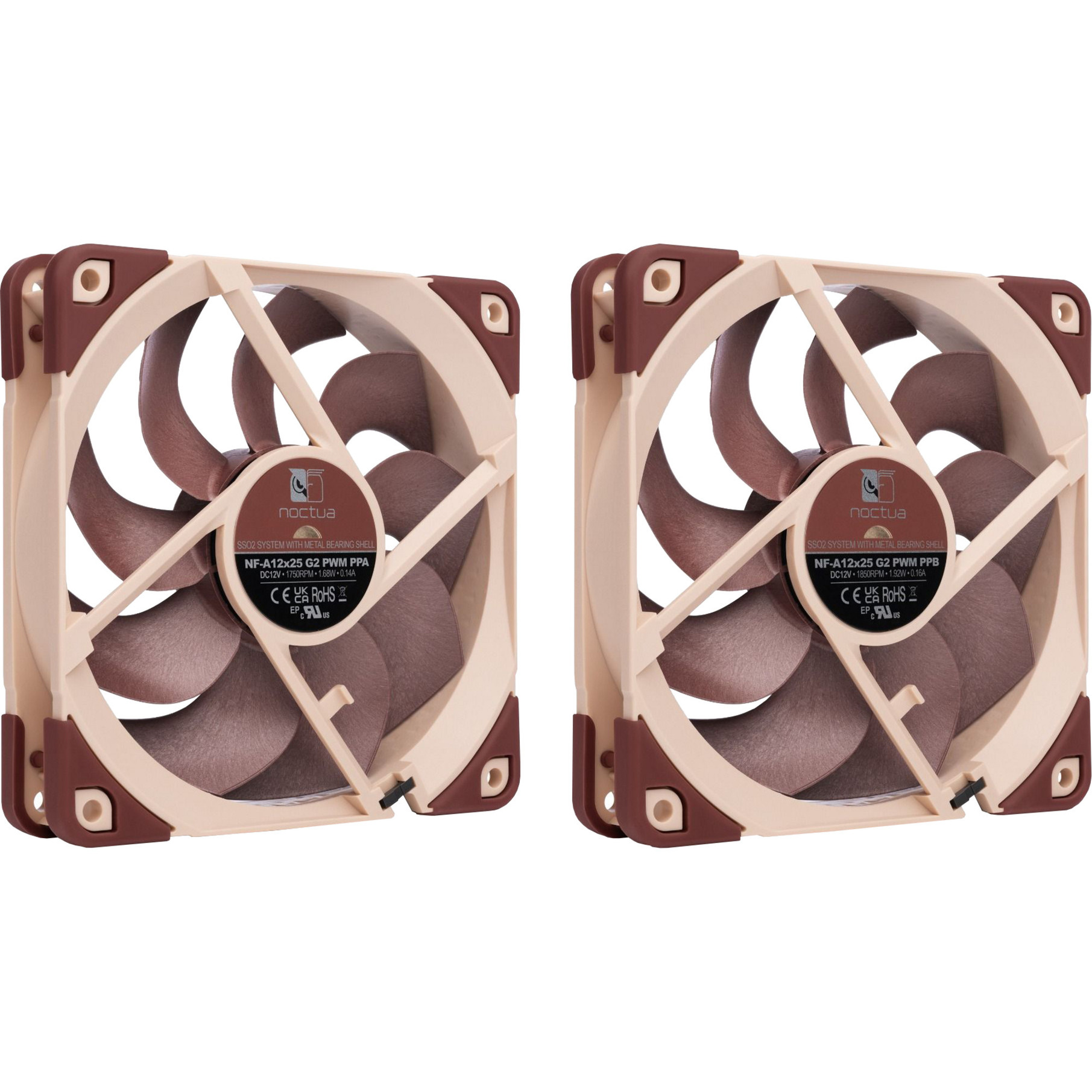Noctua NF-A12x25 G2 PWM Sx2-PP – Image 2