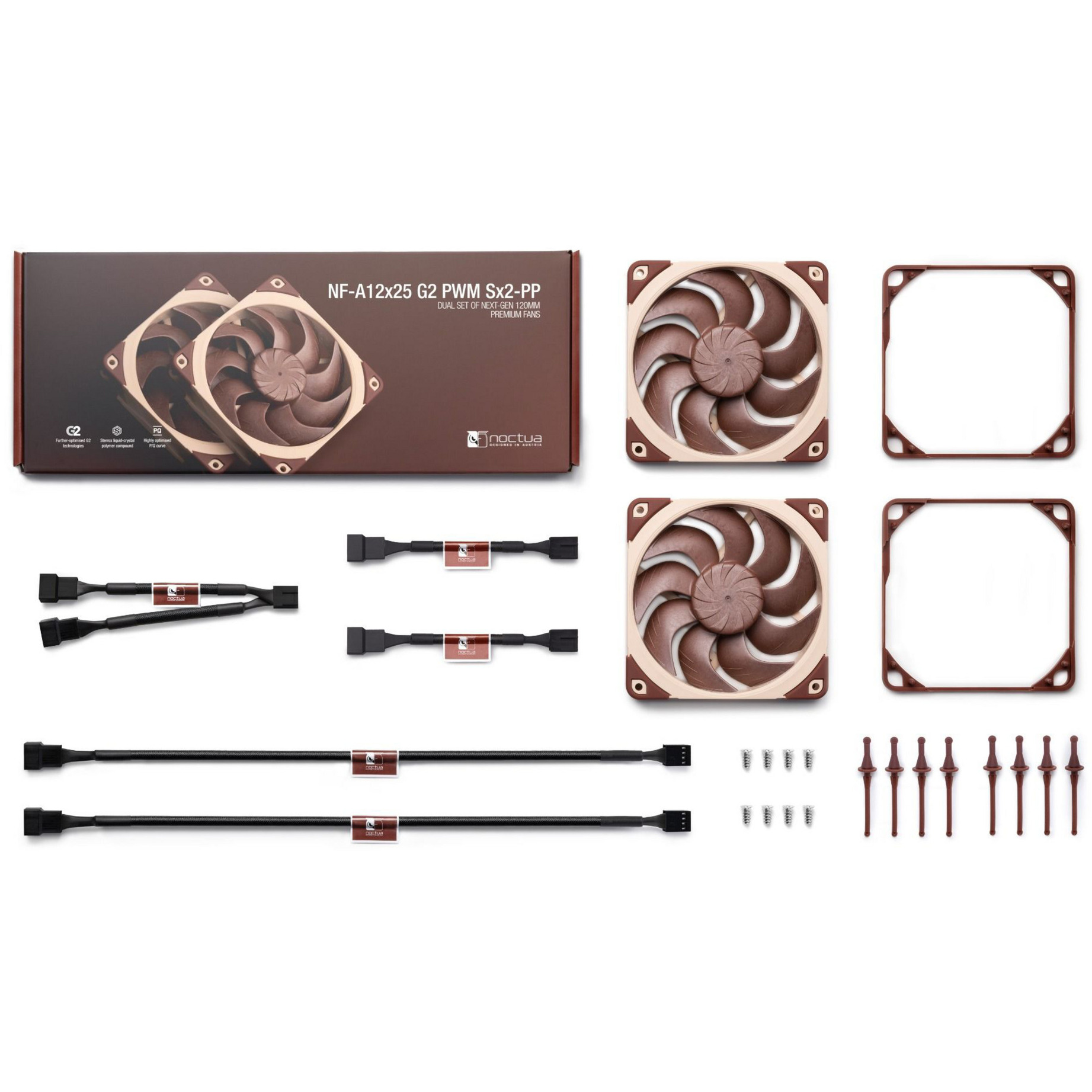 Noctua NF-A12x25 G2 PWM Sx2-PP – Image 3