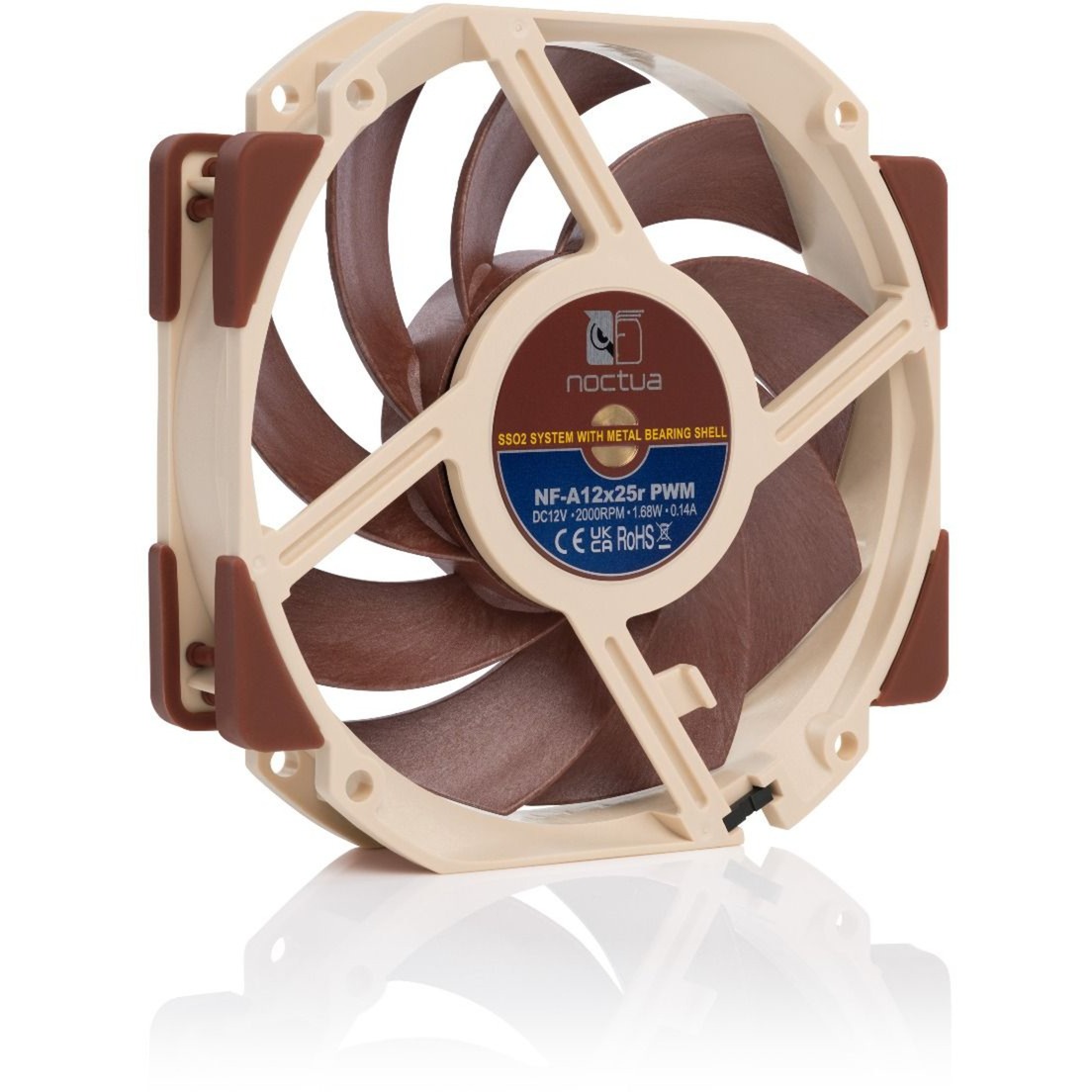 Noctua NF-A12x25r PWM Premium Fan 120x120x25 – Image 3