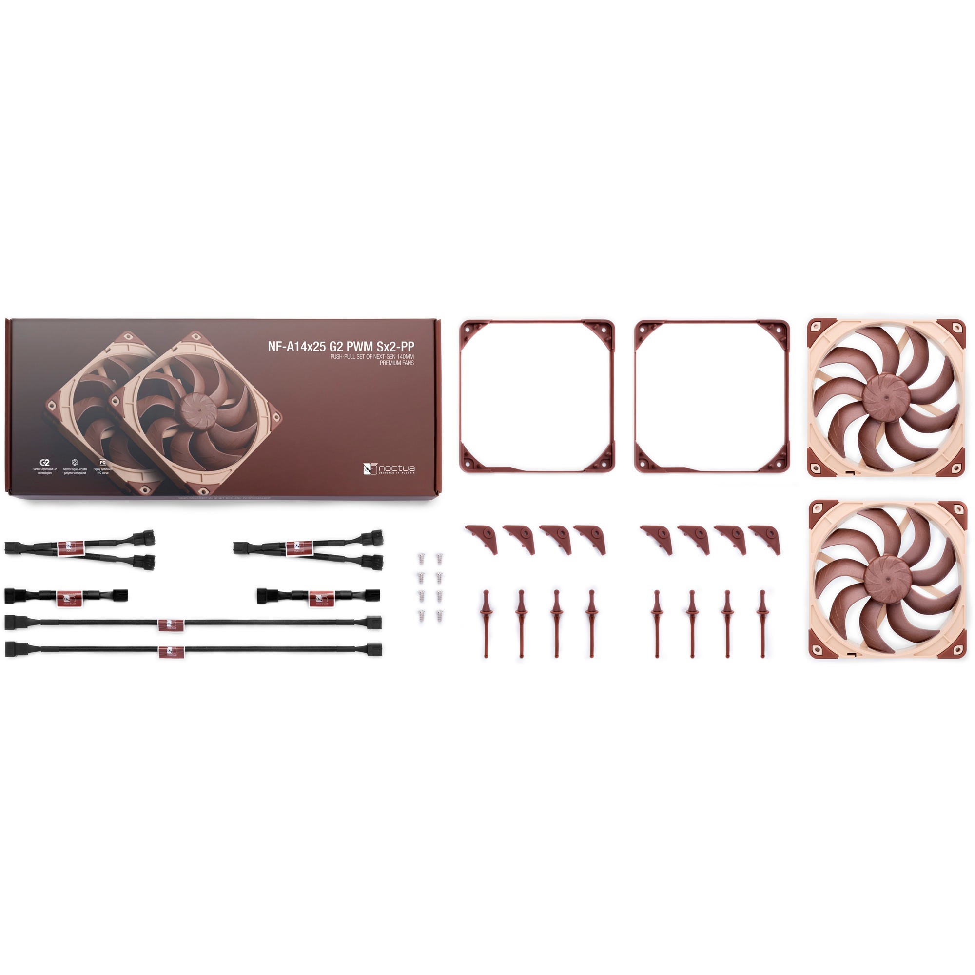 Noctua NF-A14x25 G2 PWM Sx2-PP – Image 4