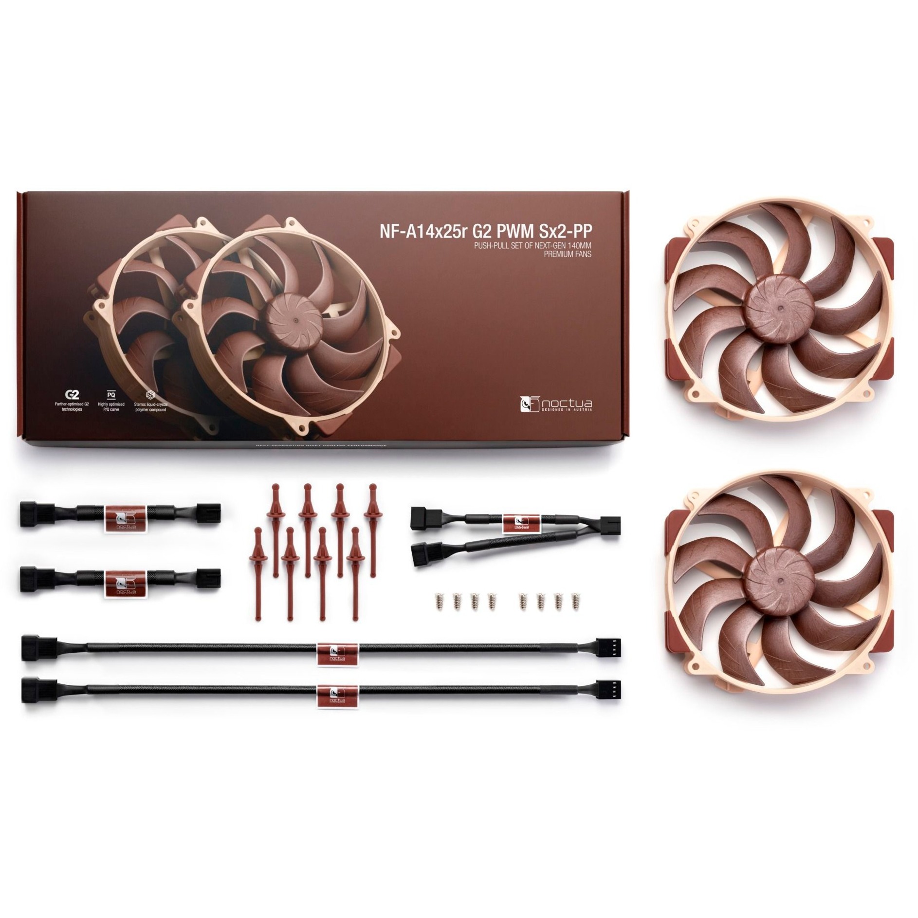 Noctua NF-A14x25r G2 PWM Sx2-PP – Image 4