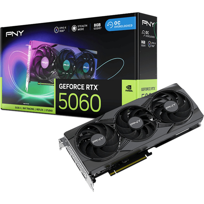 PNY GeForce RTX 5060 ARGB Triple Fan OC