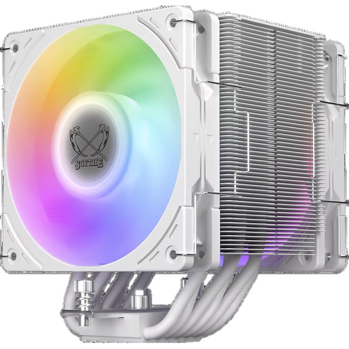 Scythe Mugen 6 Dual Fan Blanc ARGB Edition – Image 3