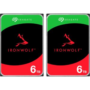 Seagate IronWolf NAS 2 x 6 TB SilentWolf Bundle