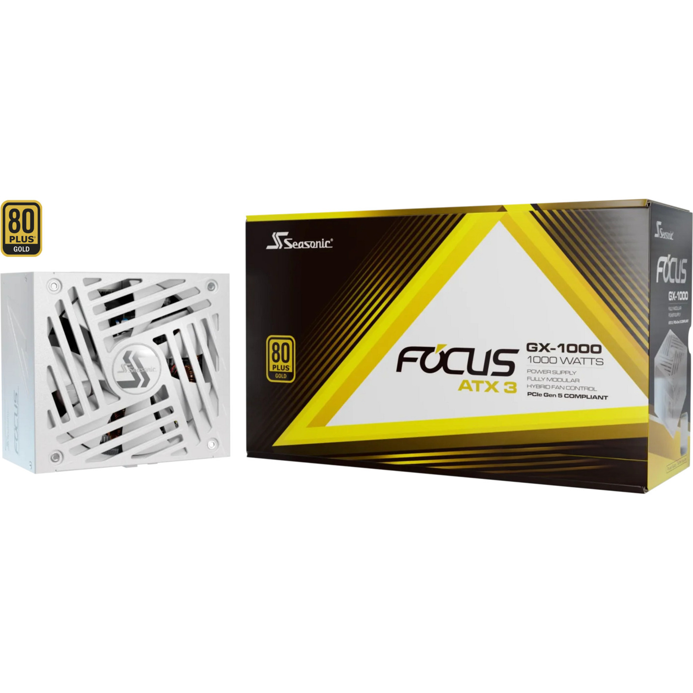 Seasonic FOCUS GX-1000 1000W ATX3.1 Blanc Edition