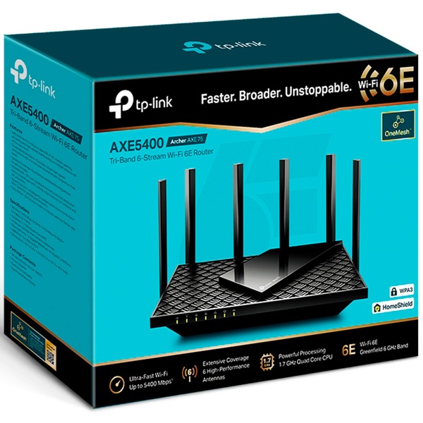 TP-Link Archer AXE75 AX5400 Tri-Band Wi-Fi 6E – Image 4