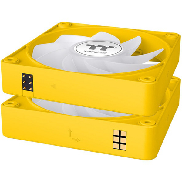 Thermaltake CT120 EX Reverse ARGB Sync PC Cooling Fan Bumblebee – Image 4