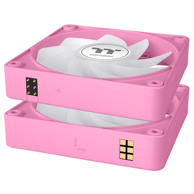 Thermaltake CT120 EX Reverse ARGB Sync PC Cooling Fan Rose – Image 3