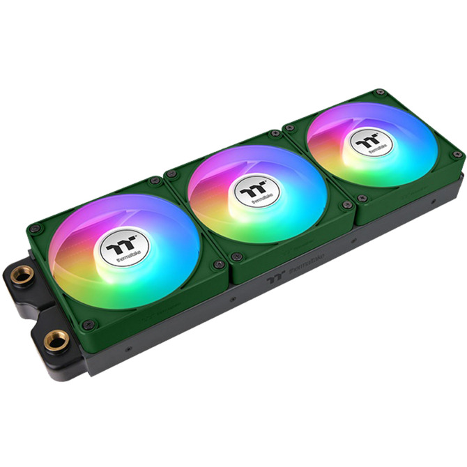 Thermaltake CT120 EX Reverse ARGB Sync PC Cooling Fan Racing Vert