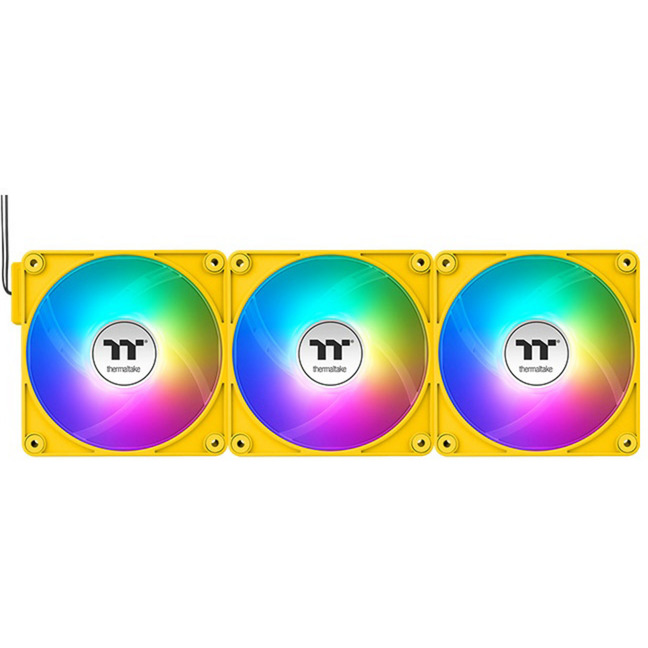 Thermaltake CT140 EX Reverse ARGB Sync PC Cooling Fan Bumblebee – Image 2