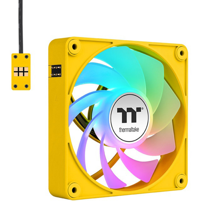 Thermaltake CT140 EX Reverse ARGB Sync PC Cooling Fan Bumblebee – Image 3