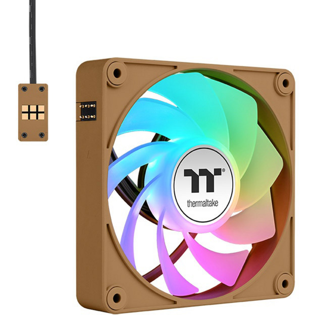 Thermaltake CT140 EX Reverse ARGB Sync PC Cooling Fan Gravel Sand – Image 3