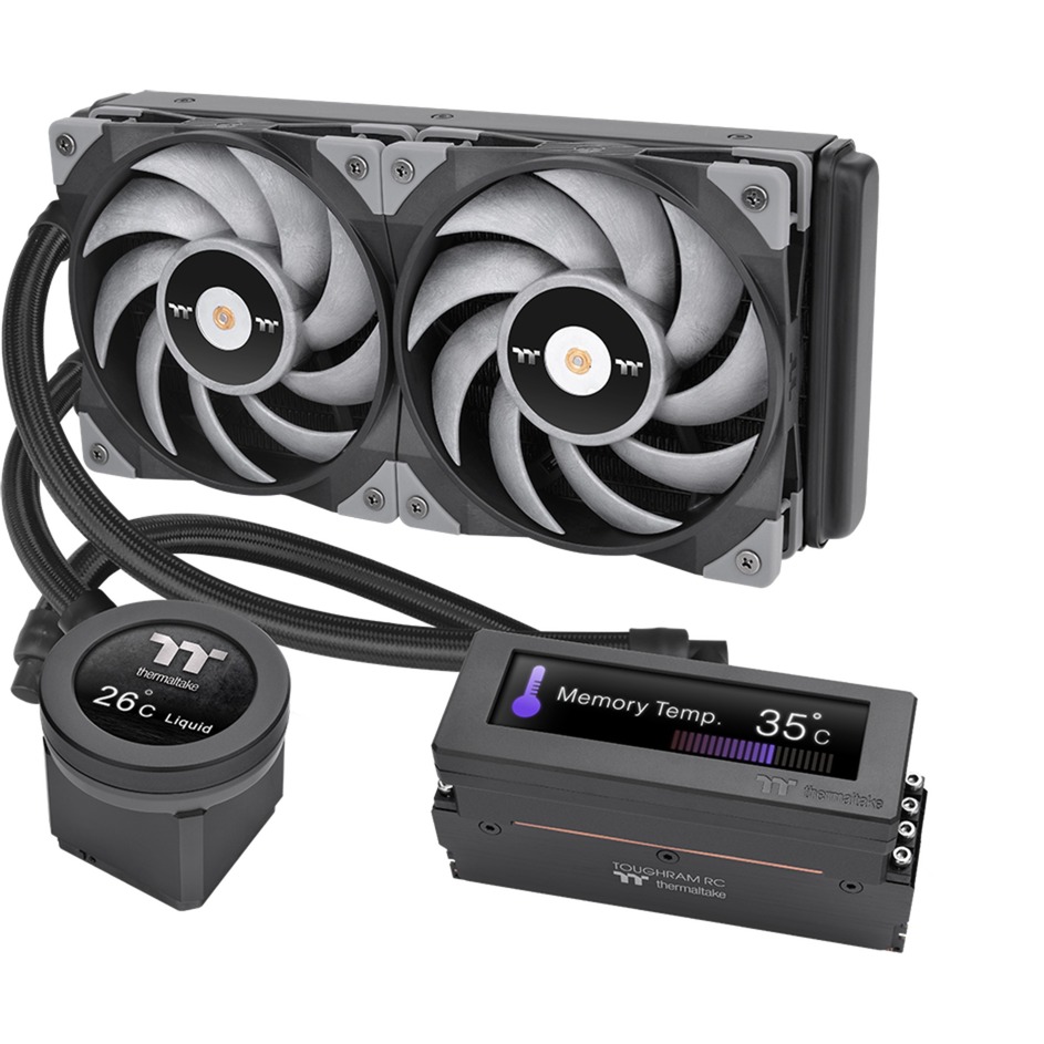 Thermaltake Floe RC Ultra 240 CPU & Memory AIO Liquid Cooler 240mm – Image 2