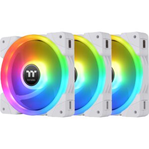 Thermaltake SWAFAN EX12 RGB PC Cooling Fan Blanc TT Premium Edition