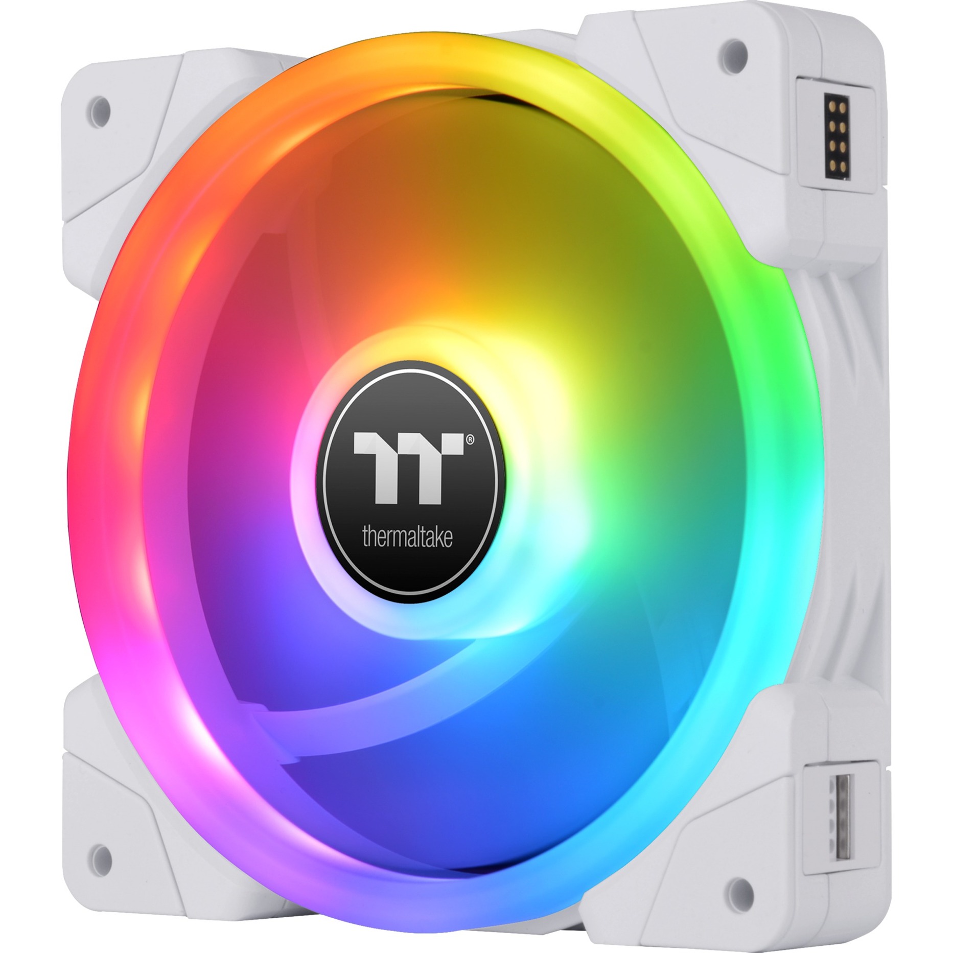Thermaltake SWAFAN EX12 RGB PC Cooling Fan Blanc TT Premium Edition – Image 2