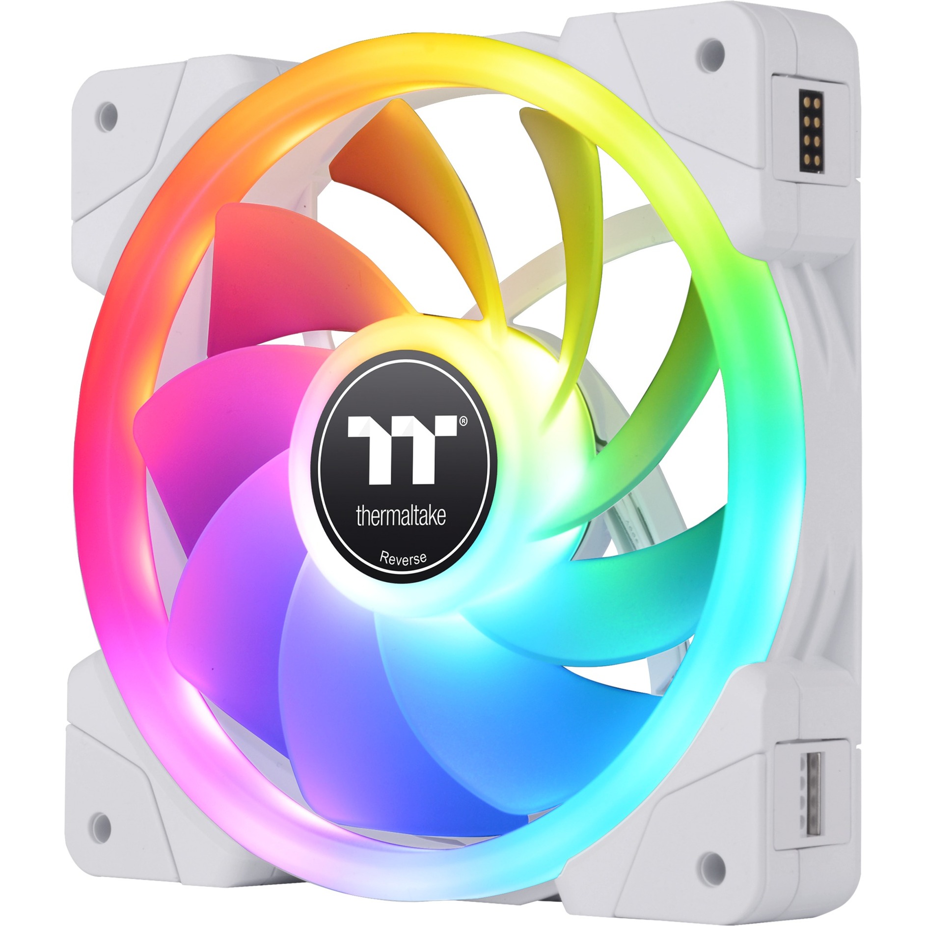 Thermaltake SWAFAN EX14 RGB PC Cooling Fan Blanc TT Premium Edition – Image 3