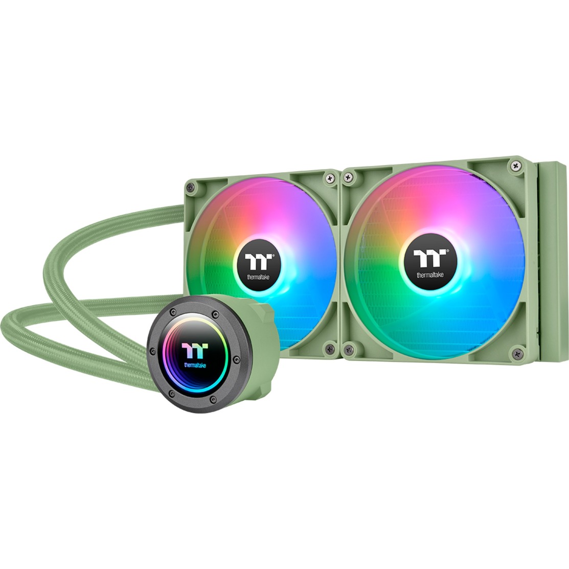 Thermaltake TH280 V2 ARGB Sync AIO Liquid Cooler Matcha Vert