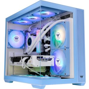 Thermaltake View 380 TG ARGB hellblau