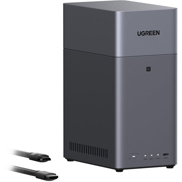 UGREEN DH2300 Bundle avec 2x Seagate IronWolf NAS 4 TB CMR – Image 2